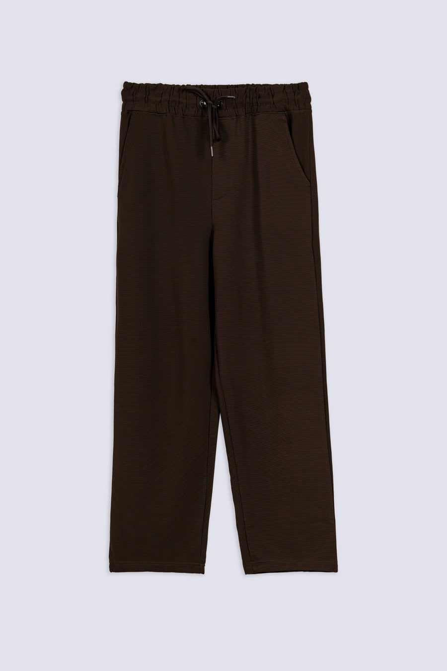Men's Textured Knit Trouser