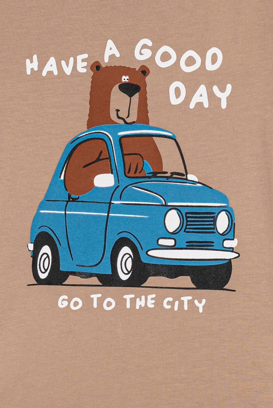 Boys' Good Day Bear Tee