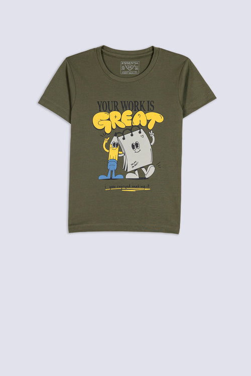 Boys' Little Artist Tee