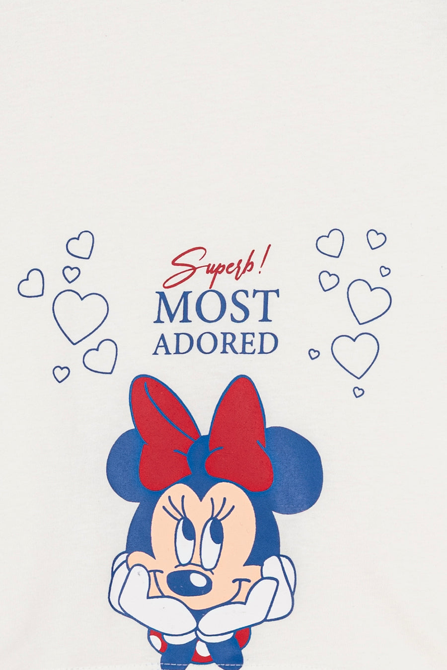 Girls' Adored Minnie Raglan Tee