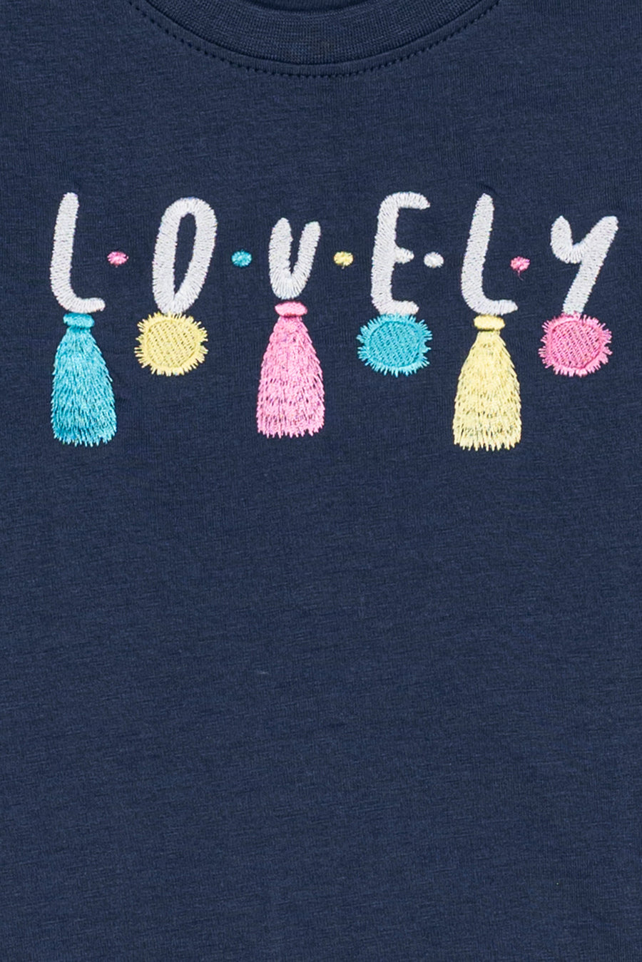 Girls' Lovely Embroidered Tee