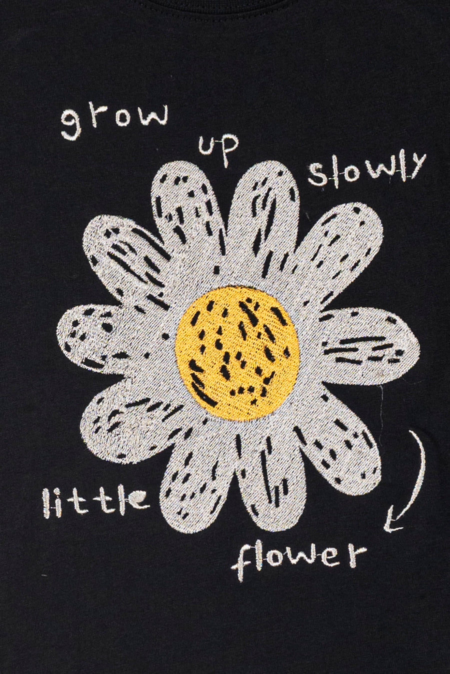Girls' Grow Slowly Daisy Tee