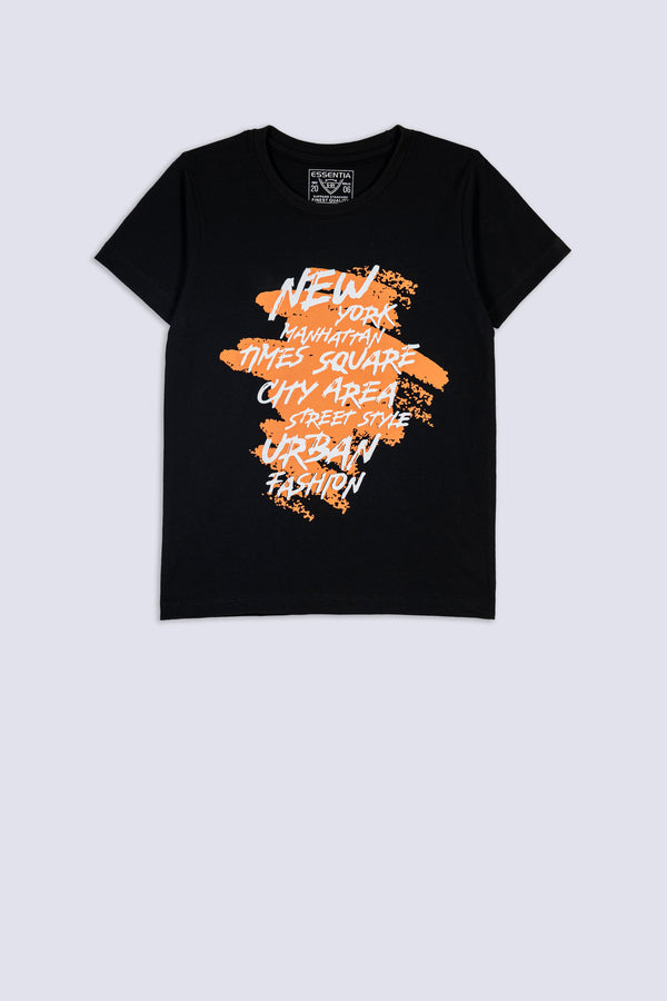 Boys' Street Style Graphic Tee