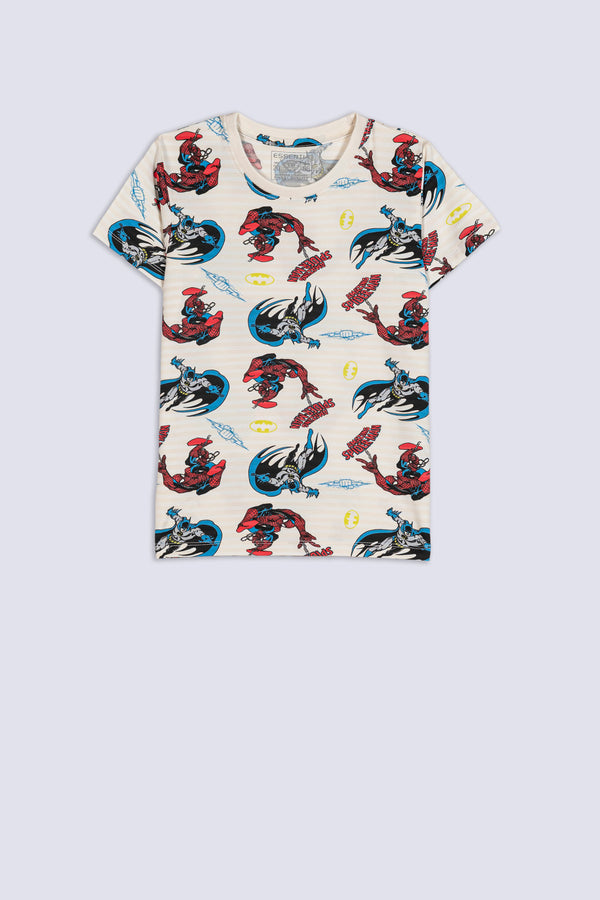 Boy's Superhero Action Tee