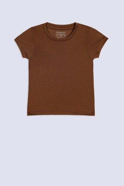 Girl's Soft Neutral Tee