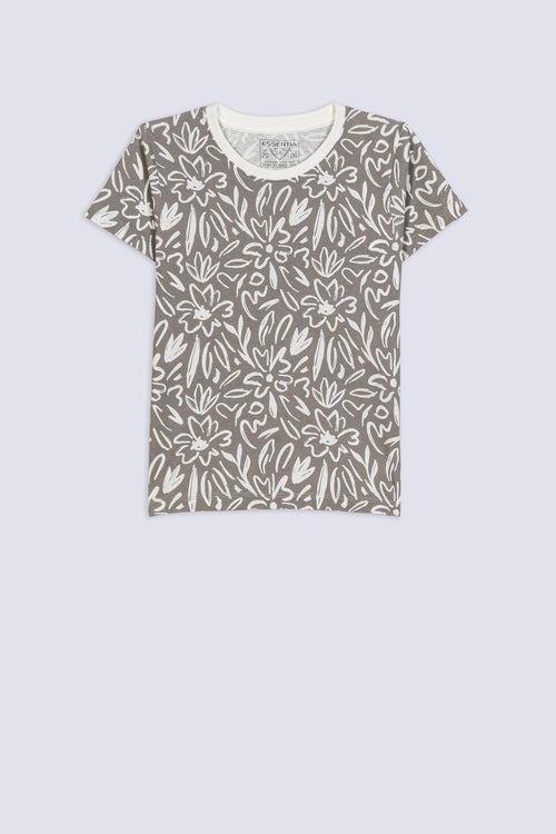 Boy's Daisy Sketch T-Shirt