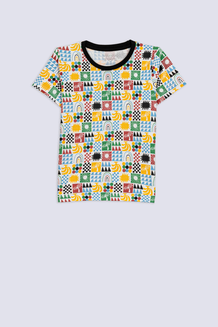Boy's Tropical Doodle T-Shirt