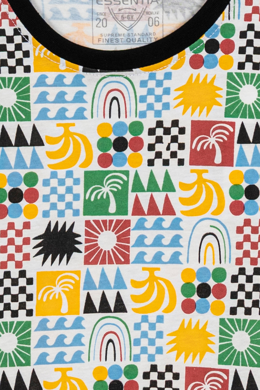 Boy's Tropical Doodle T-Shirt