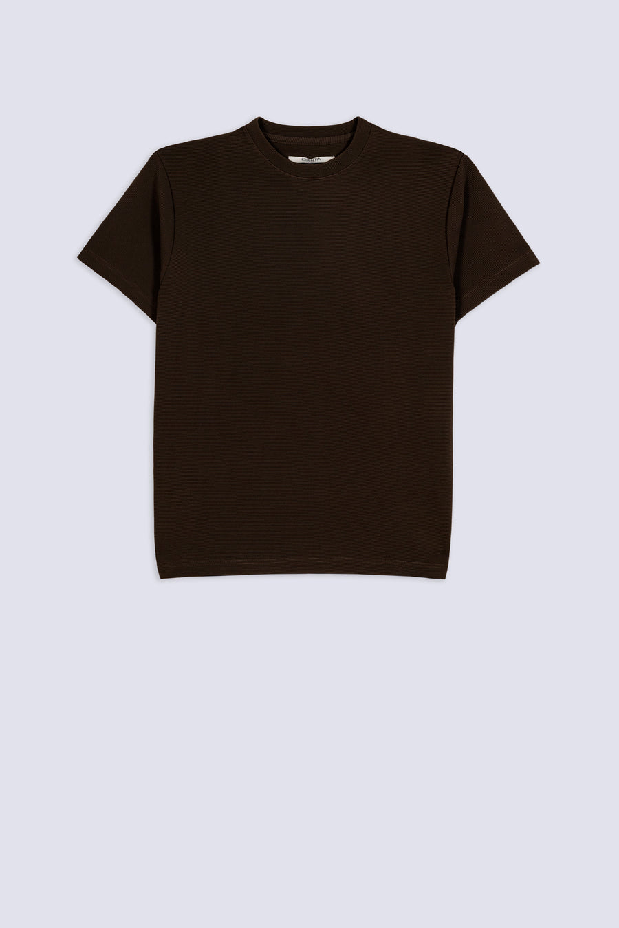 Men's Textured Crew Neck T-Shirt