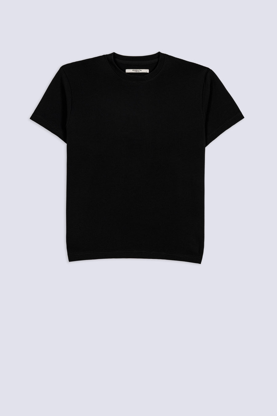 Men's Textured Crew Neck T-Shirt