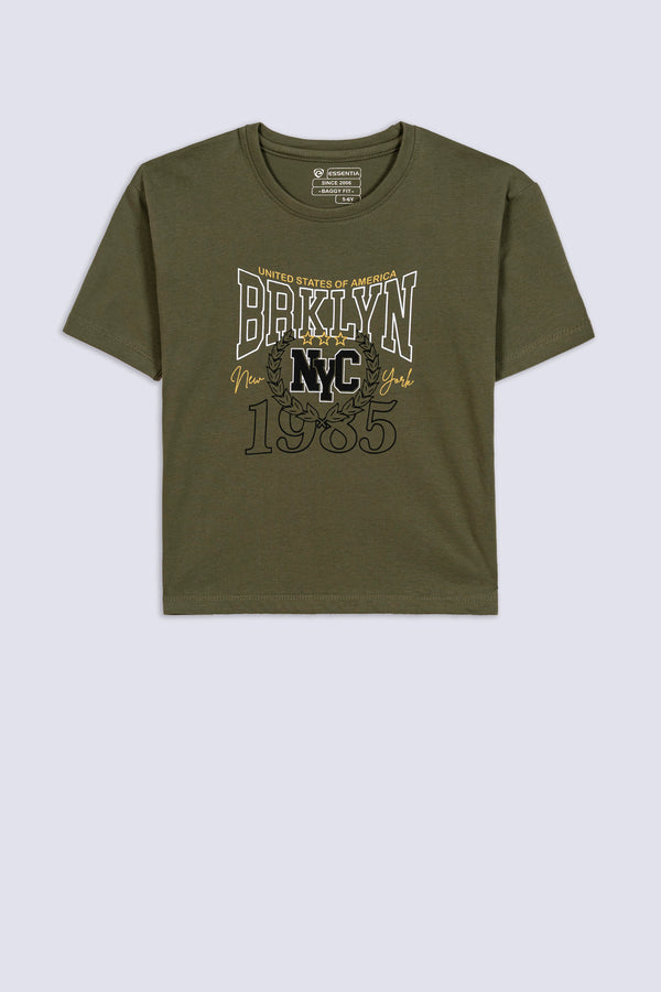 Boy's Brooklyn 1985 Collegiate T-Shirt