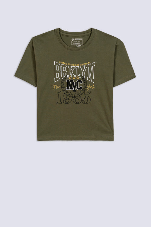 Boy's Brooklyn 1985 Collegiate T-Shirt