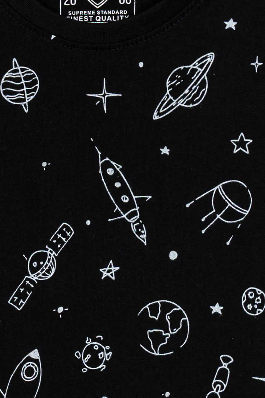 Boy's Galaxy Doodle T-Shirt