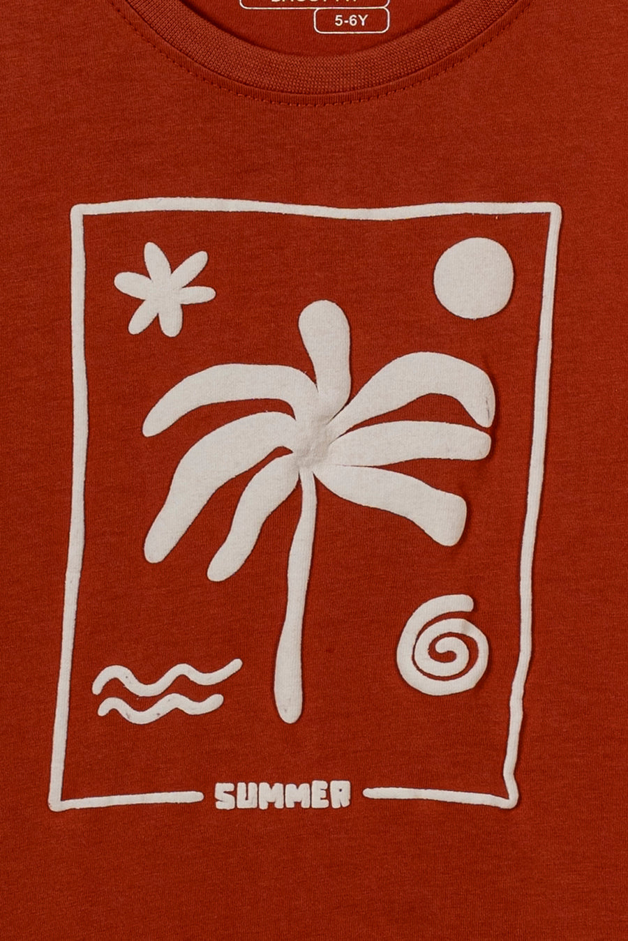 Boy's Palm Postcard Graphic T-Shirt