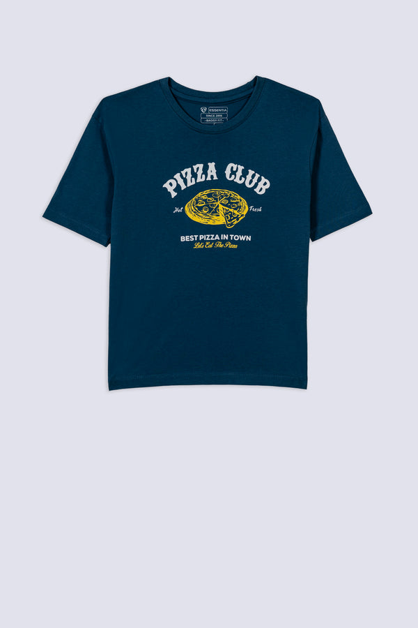 Boy's Pizza Club Baggy T-Shirt