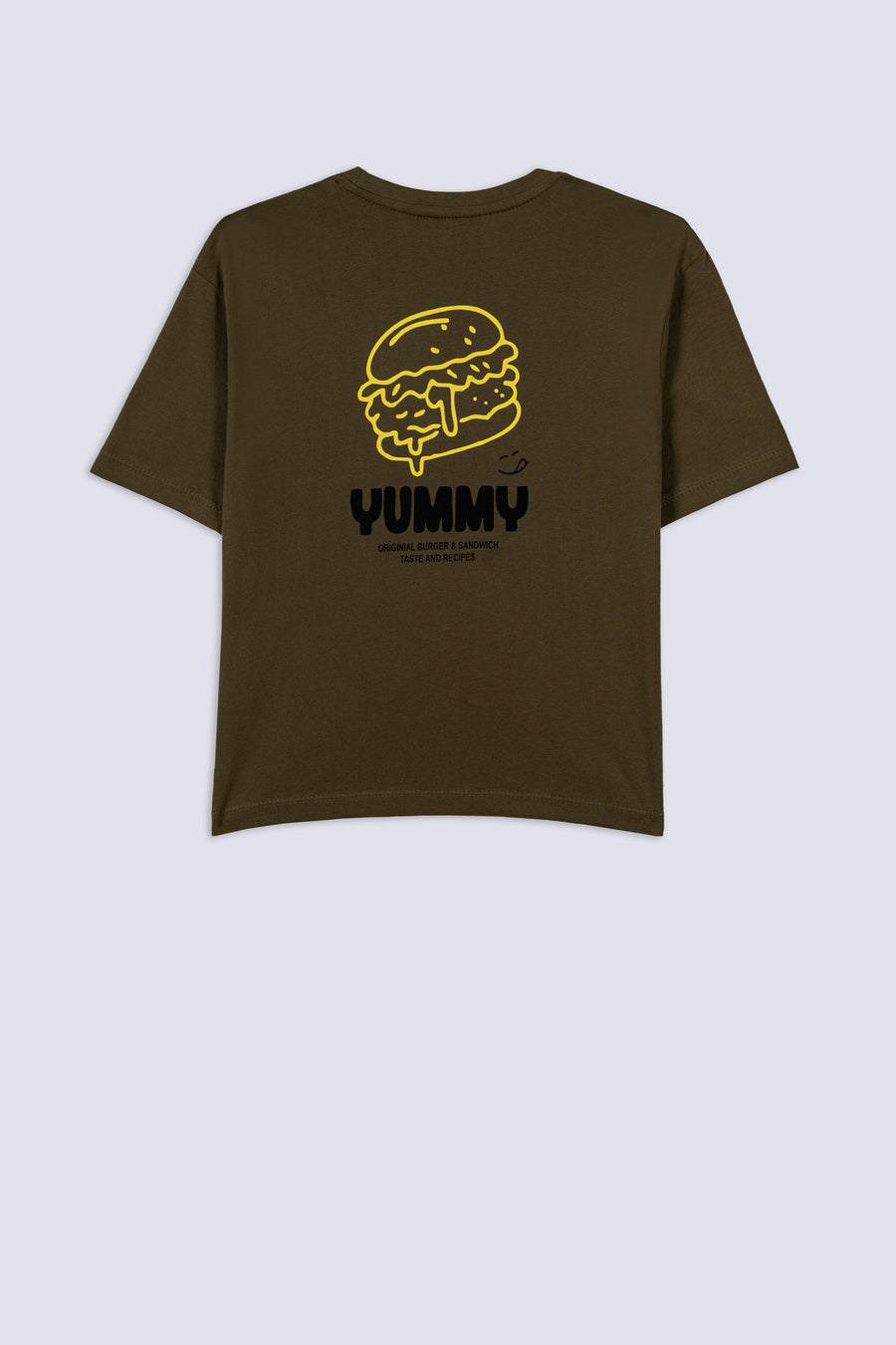 Boy's Yummy Burger Baggy T-Shirt