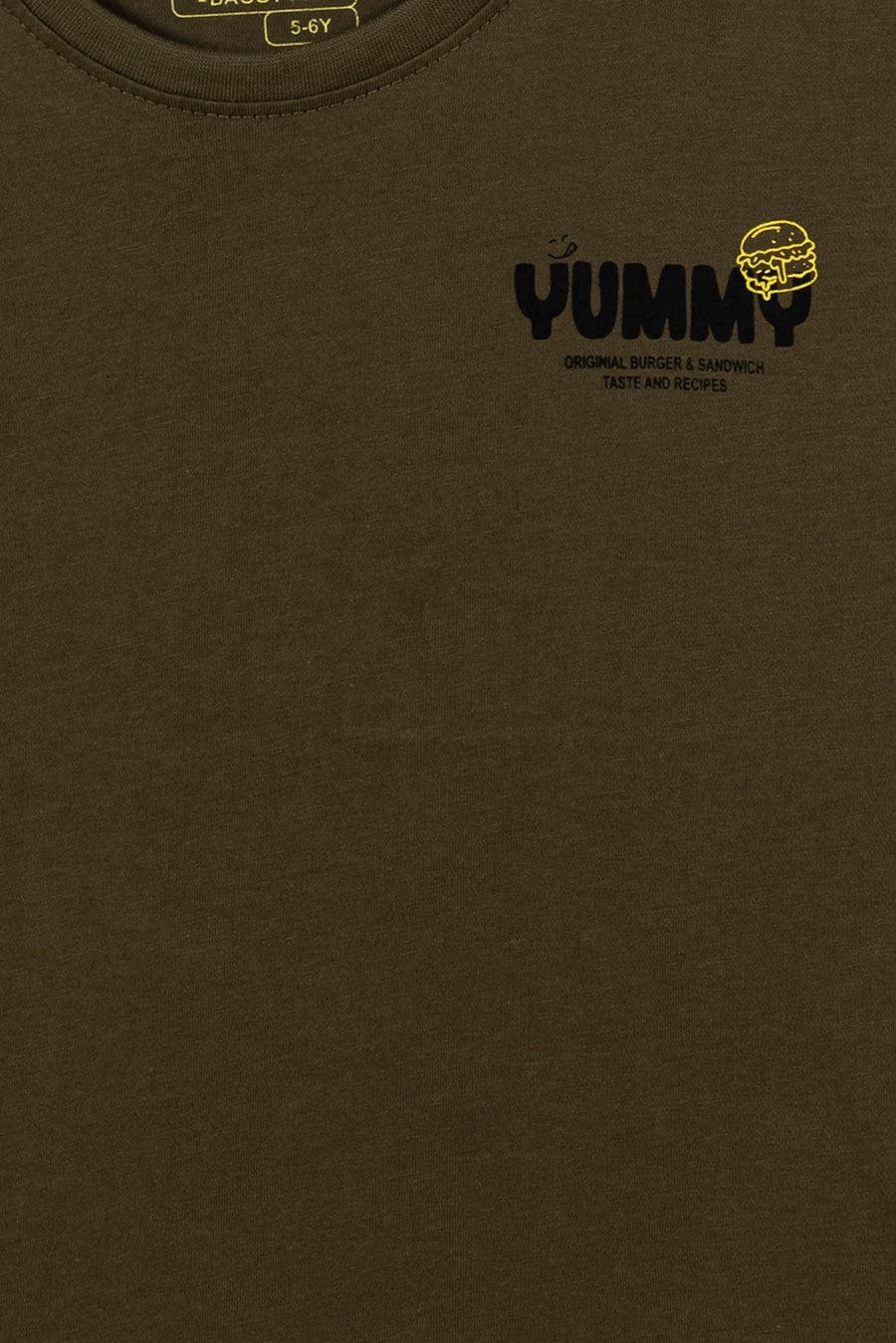 Boy's Yummy Burger Baggy T-Shirt
