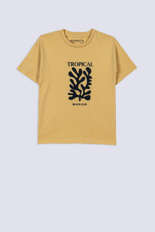 Girl's Tropical Beach Club T-Shirt