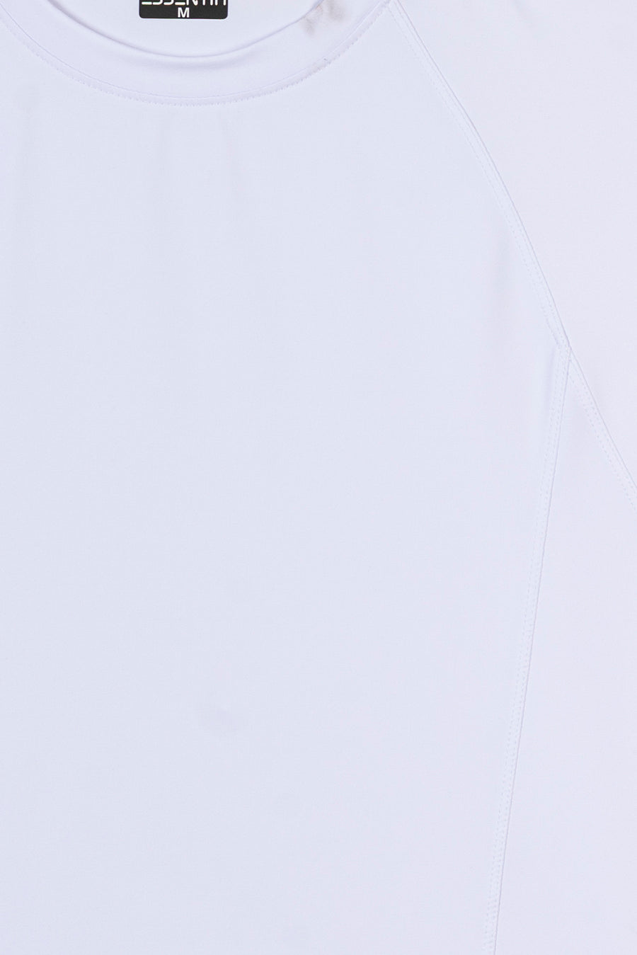 Men's White Boxy Muscle Tank