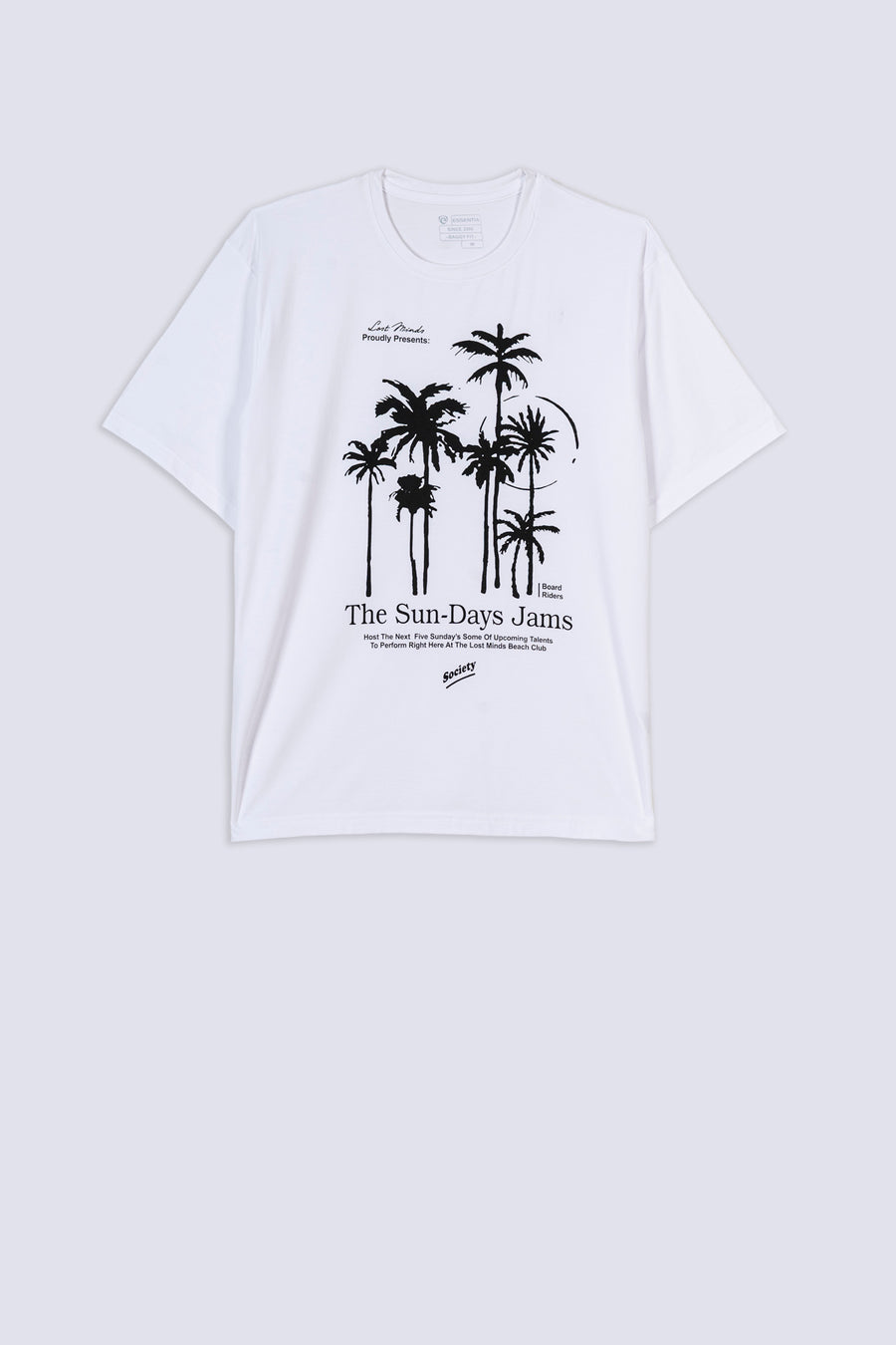 Men's Palm Poster Baggy T-Shirt