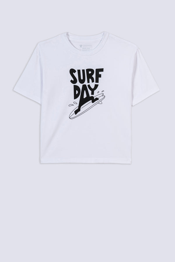 Boy's Surf Day Baggy T-Shirt