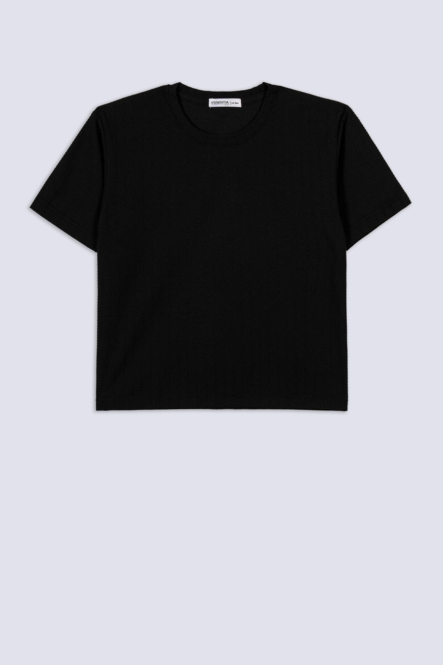 Boy's Chevron Textured T-Shirt