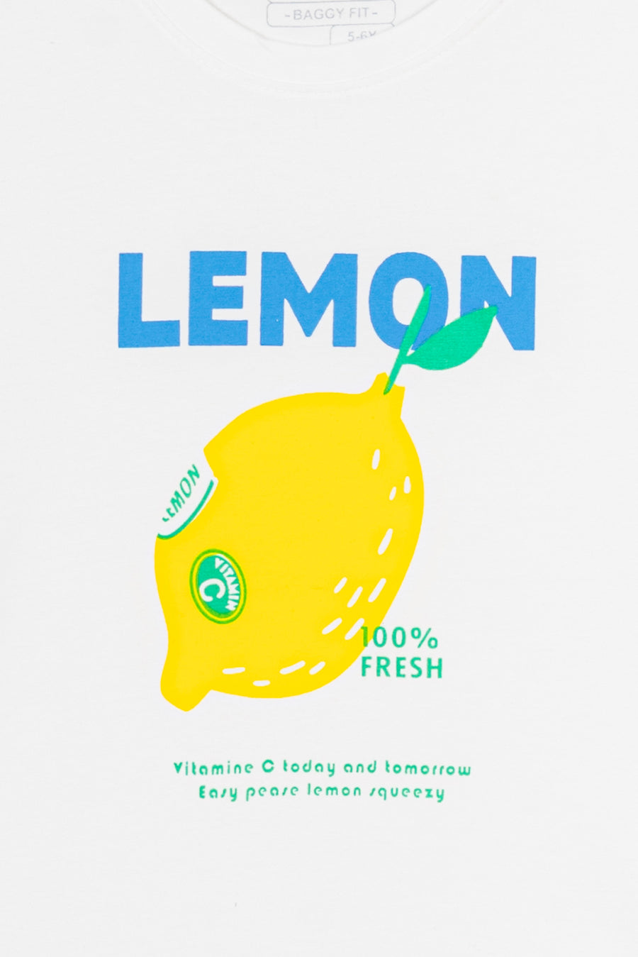 Boy's Lemon Graphic T-Shirt