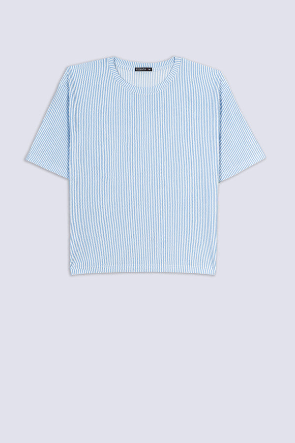 Ladies Ribbed Oversized T-Shirt