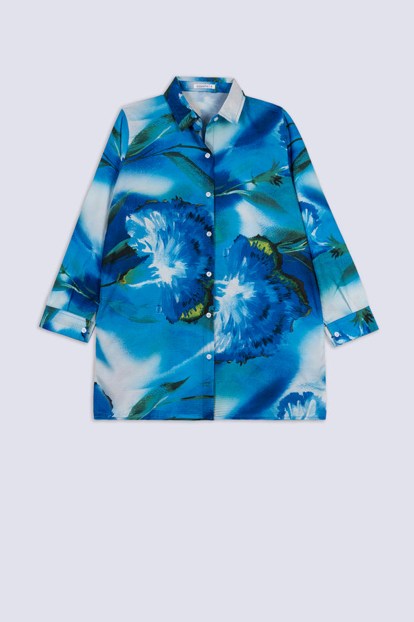 Ocean Muse Printed Ladies Shirt