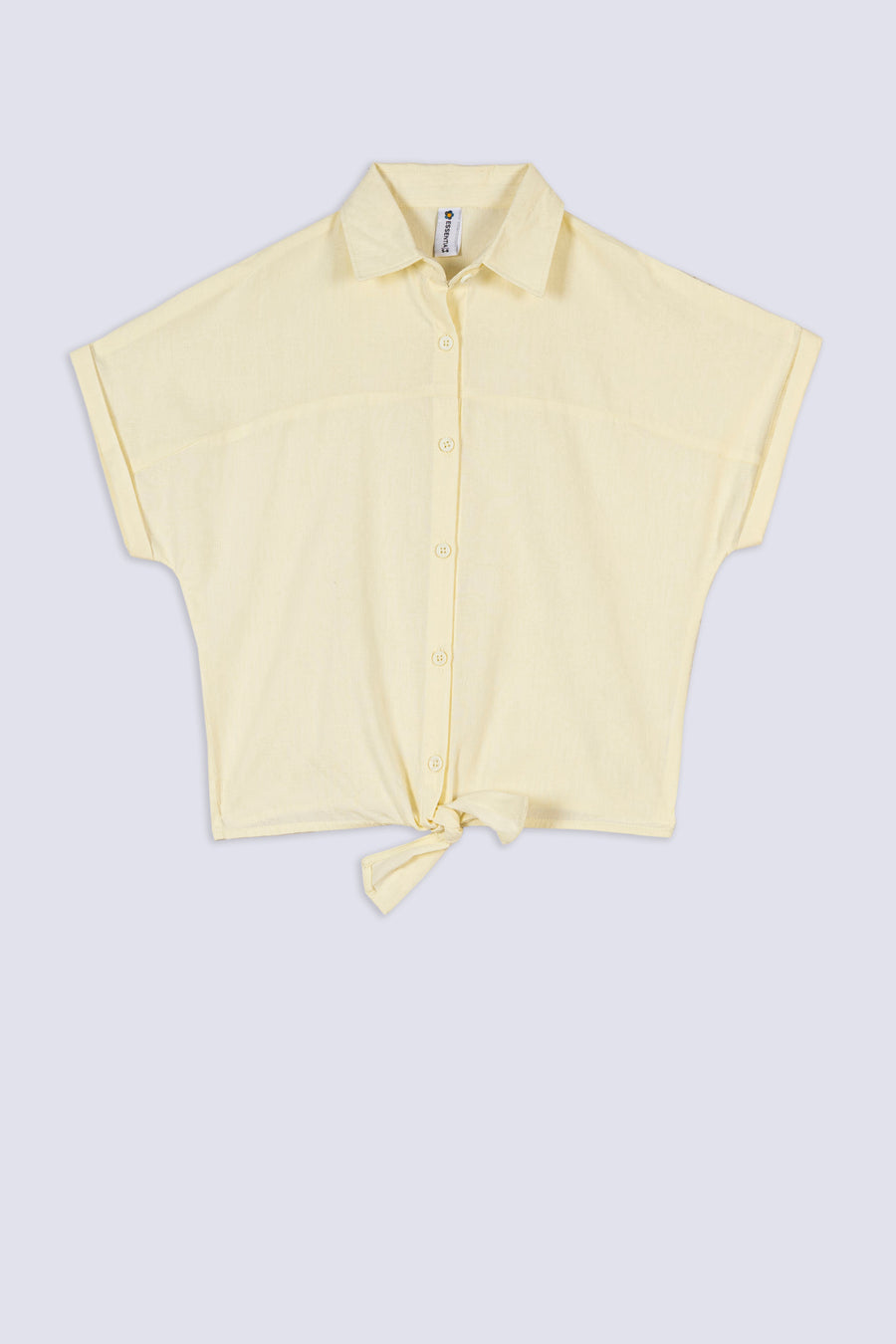 Yellow Knot Girls' Top