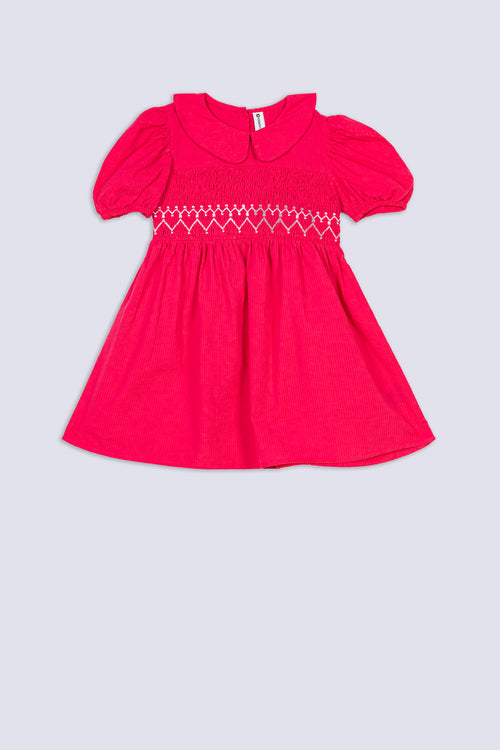 Girls' Peter Pan Smock Dress