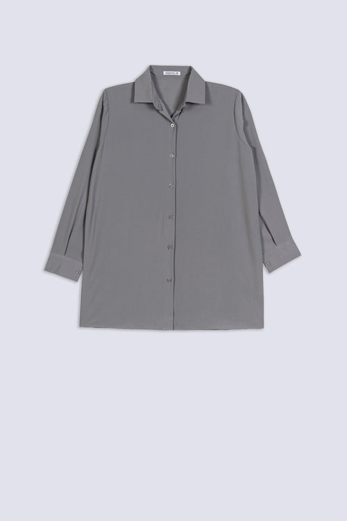 Ladies Grey Classic Shirt