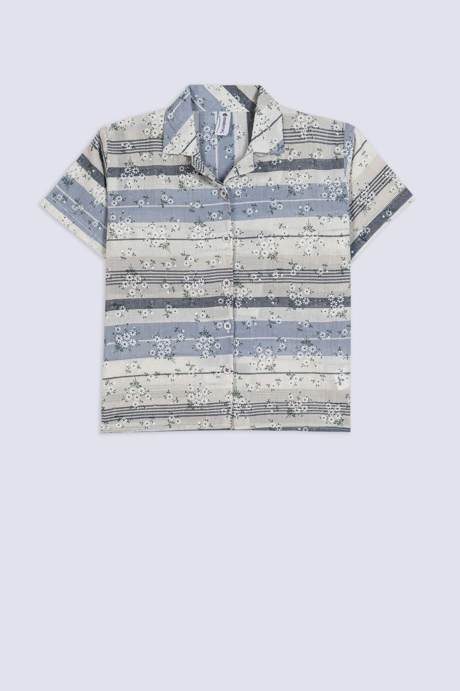 Girl's Ditsy Floral Resort Shirt