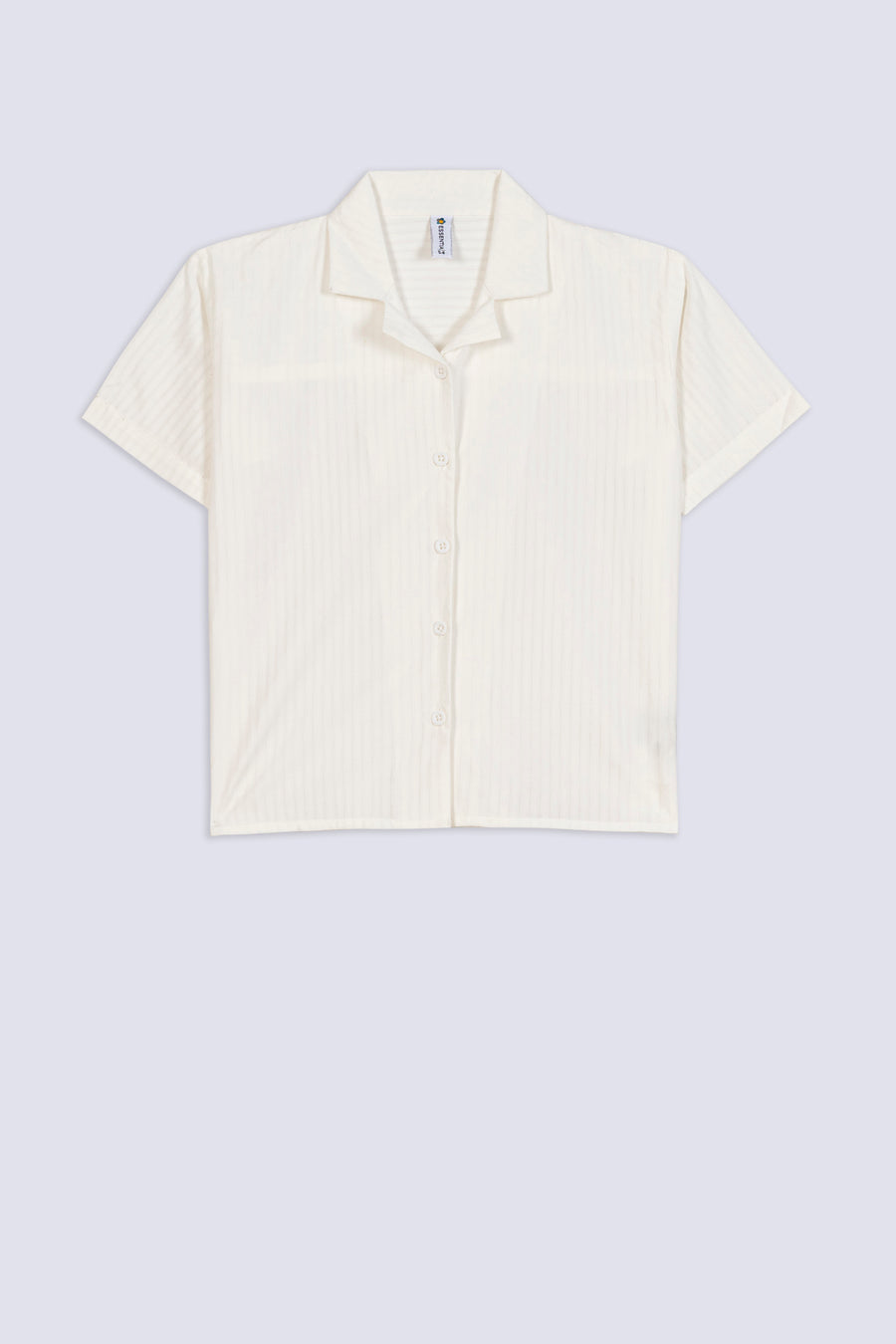 Girl's Self-Stripe Resort Shirt