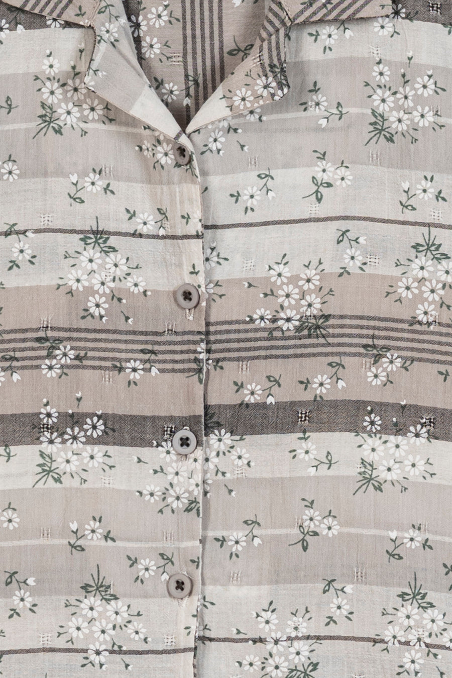 Girl's Ditsy Floral Resort Shirt