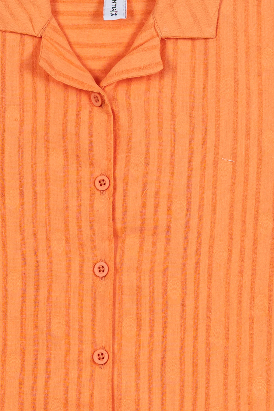 Girl's Woven Stripe Button-Down Shirt