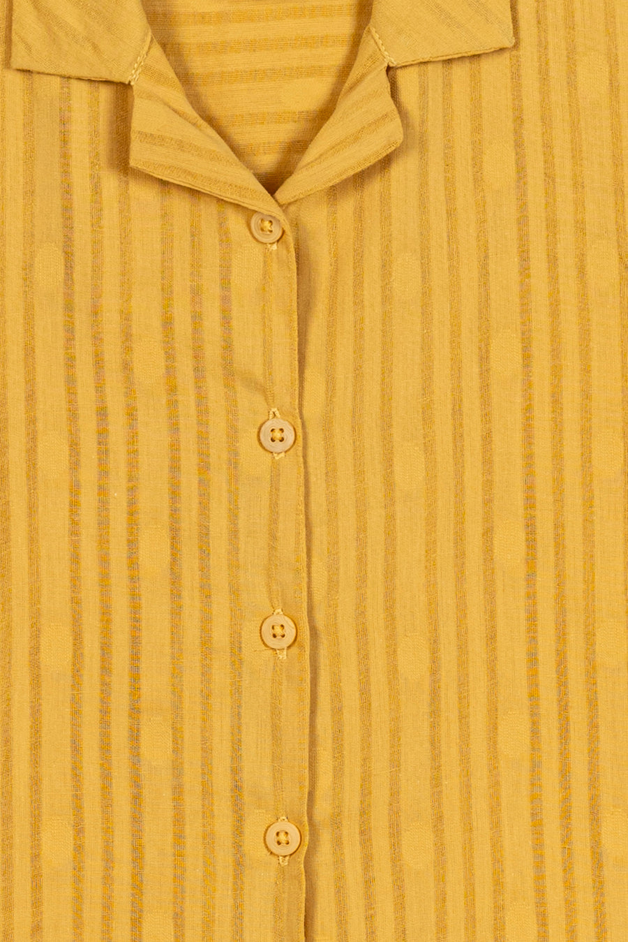 Girl's Woven Stripe Button-Down Shirt