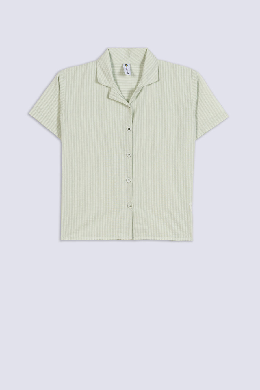 Girl's Woven Stripe Button-Down Shirt