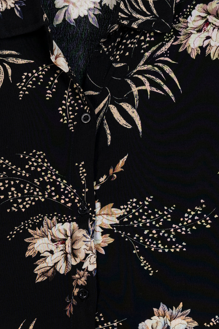 Ladies Oversized Floral Shirt