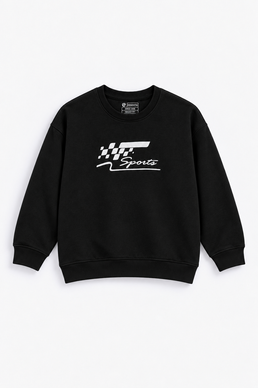 Boy's Racing Print Sweatshirt - front