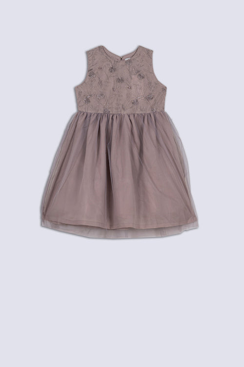 Floral Girl's Fancy Frock