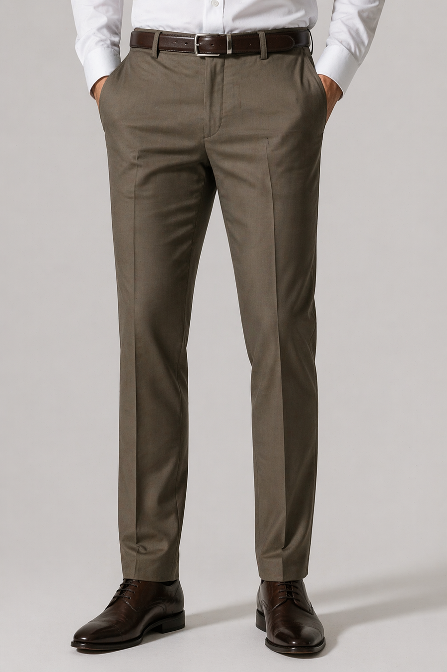 Classic Light Olive Formal Dress Pant