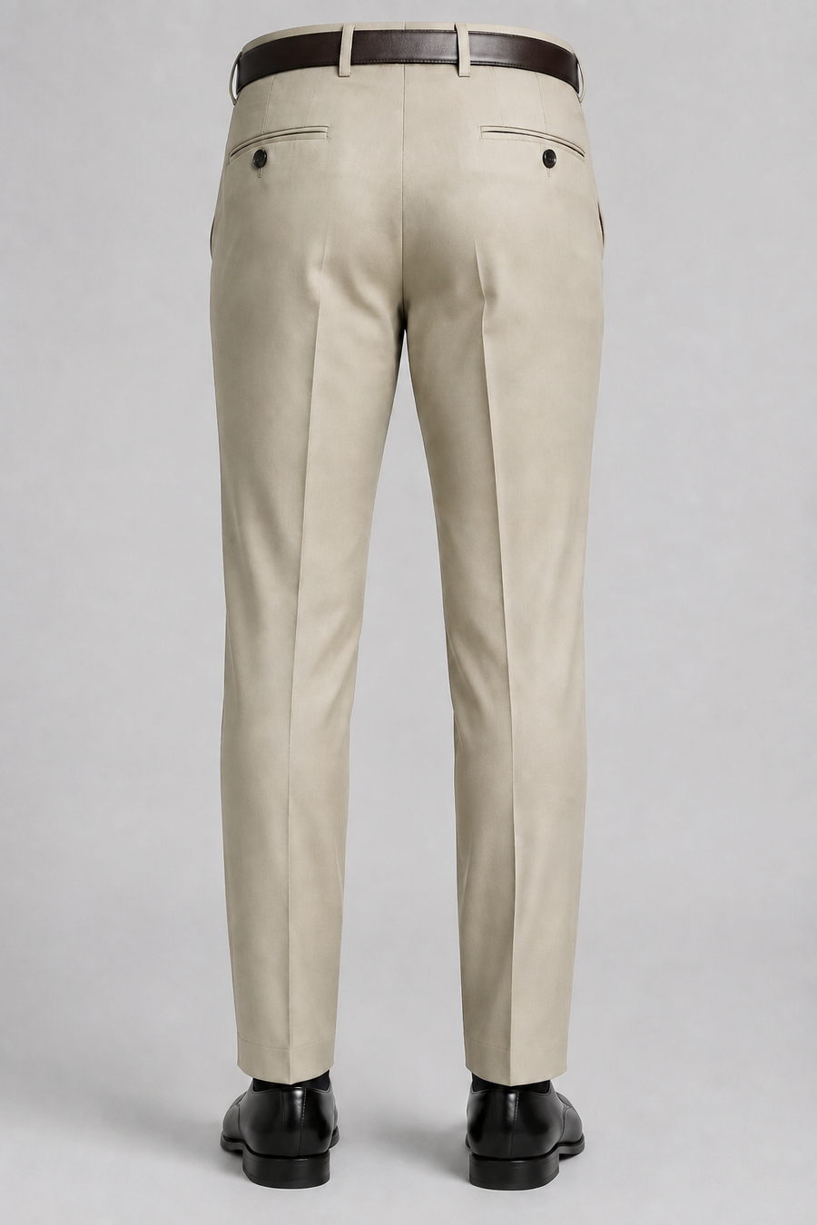 Men's Cream Dress Pant