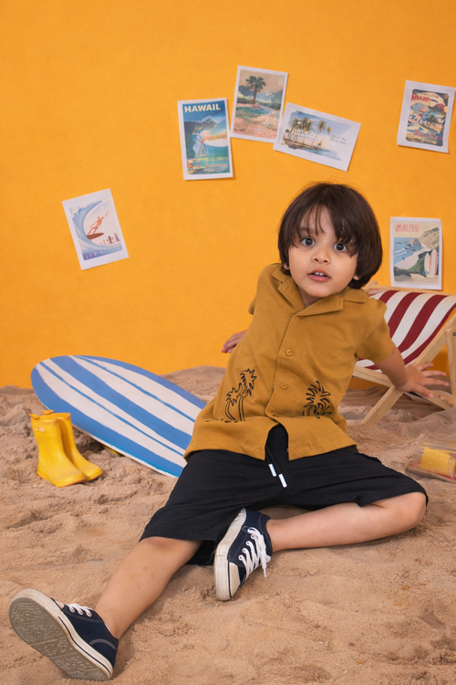 Boys' Island Vibes Resort Shirt