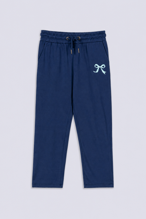 Girl's Bow Tie Trouser