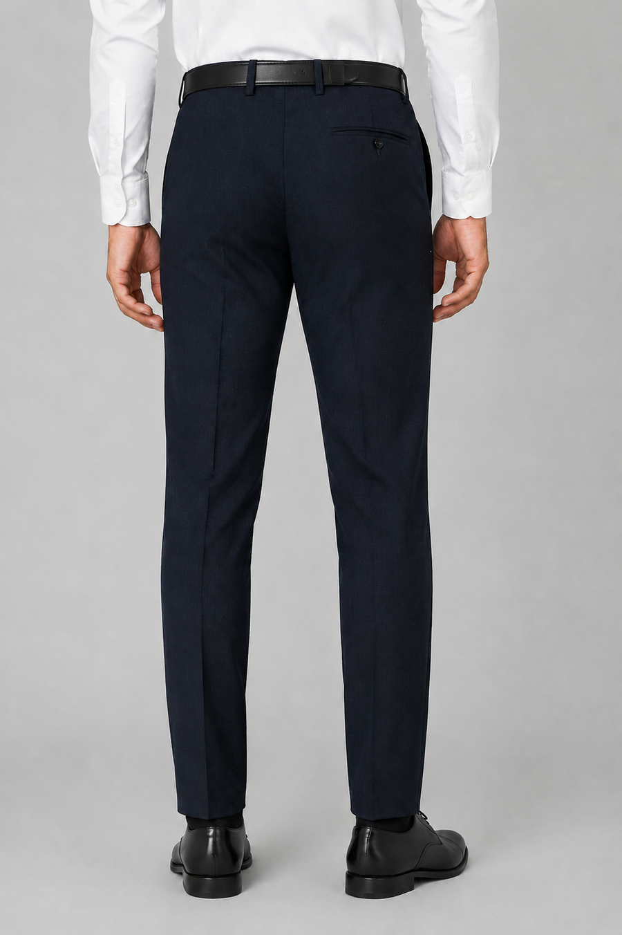 Men's Micro Check Dress Pant