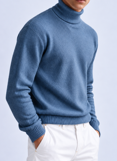 Men's High Neck F/Slv.