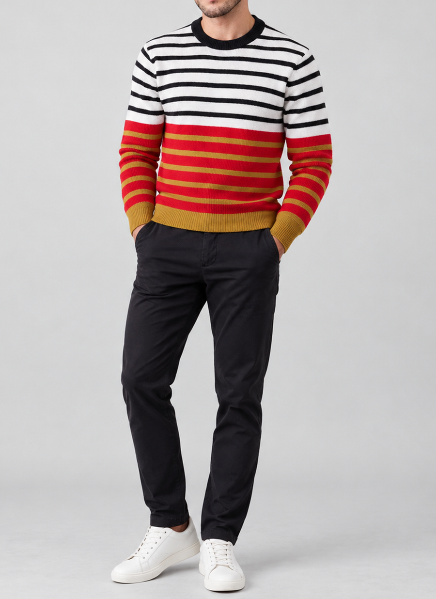 Men's Sweater F/Slv.