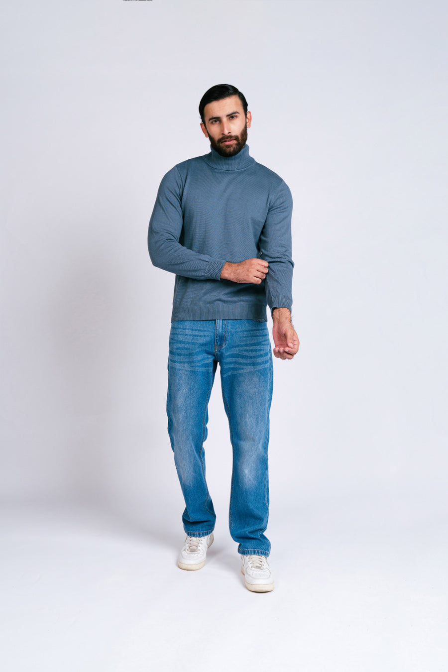 Men's High Neck F/Slv.