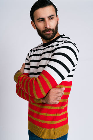 Men's Sweater F/Slv.